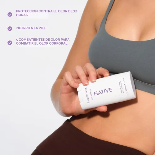 Miniatura 6 de Desodorante Native Contiene Ingredientes Derivados Naturalmente, Control de Olor de 72 Horas Aromas de Temporada para Mujeres y Hombres, Sin