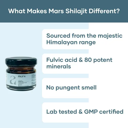 Miniatura 3 de Mars Pure Himalayan Shilajit Gold Resina - Paquete de 3