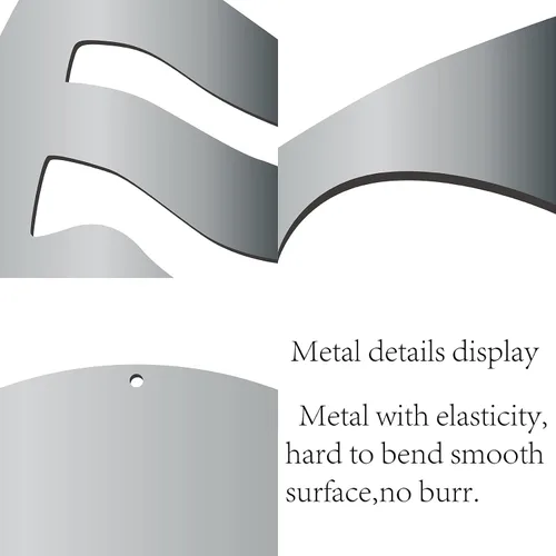 Miniatura 4 de CREATCABIN Arte de pared de metal con corazón infinito, decoración de pared, letreros de pared de hierro para colgar en la pared, escultura de metal
