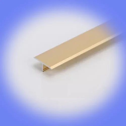 Miniatura 10 de NILZA Tira de umbral de aluminio de 36 pulgadas, tira de transición de suelo con moldura en T, tiras de cubierta de transición de 4/5 pulgadas, tira