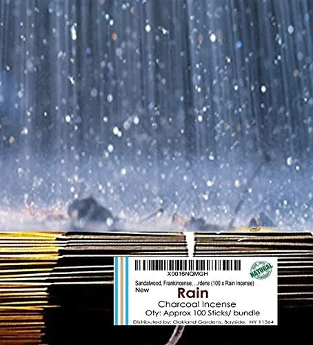 Miniatura 8 de Madera de Sándalo, incienso, almizcle egipcio, mantequilla de mango, nag champa, lluvia. Incienso a elección, premium, por Oakland Gardens
