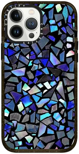 Miniatura 349 de Funda Impact de CASETiFY para iPhone 13 Pro Max con Magsafe - Estuche Claro Cuento de Invierno - Claro Negro Estuche transparente Winter Tale