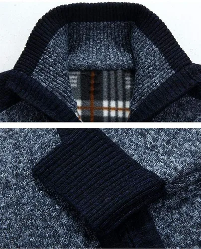 Miniatura 3 de Vcansion Men's Classic Soft Knitted Cardigan Sweaters