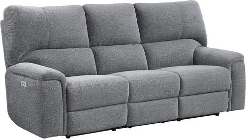 Miniatura 3 de Lexicon Evanside Wall Hugger - Sofá reclinable eléctrico, color carbón