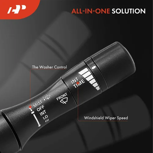 Miniatura 2 de Interruptor de señal de giro A-Premium, atenuador de faros, luz de estacionamiento, conjunto de palanca del interruptor de limpiaparabrisas