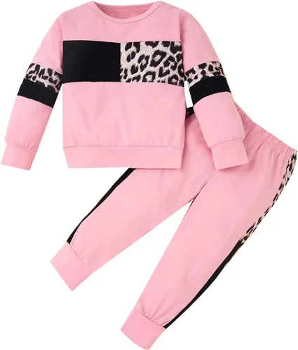 WESIDOM Baby Girl Clothes Sets, 2pcs Autumn Long Sleeve Clothes Outfits Toddler Girl Sweater Sets