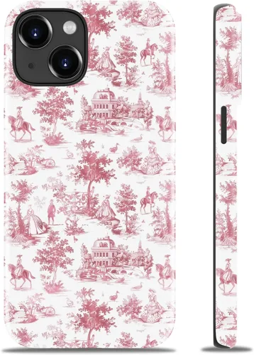 Miniatura 16 de Goodon para iPhone 17 Pro, Funda Estética de Gato Negro y Niña Naranja, Compatible con Magsafe, Funda Protectora Retro Única y Moderna de Silicona