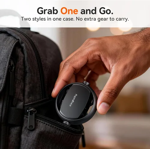 Miniatura 8 de Kinglucky Auriculares inalámbricos 2 en 1, auriculares intrauditivos y abiertos con clip, ajuste cómodo, auriculares Bluetooth 5.4 con micrófono