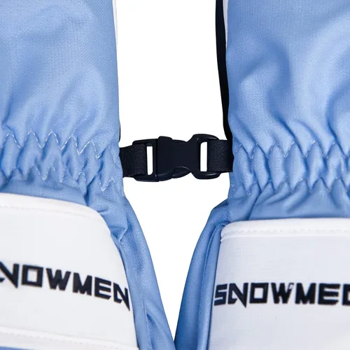 Miniatura 4 de Durio Guantes de esquí para mujer, impermeables, cálidos, para hombres y mujeres, guantes de nieve antideslizantes para invierno, guantes