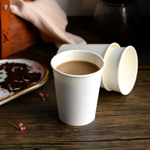 Miniatura 3 de RACETOP Paquete de 1000 tazas de café de papel de 8 onzas desechables, tazas de café caliente de 8 onzas, taza de café de oficina