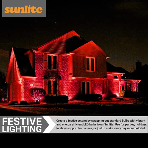 Miniatura 3 de Sunlite 80023-SU LED PAR30 - Bombilla de luz de cuello corto amigable con la vida silvestre, 3 vatios, (equivalente a 25 W), base mediana E26, vida