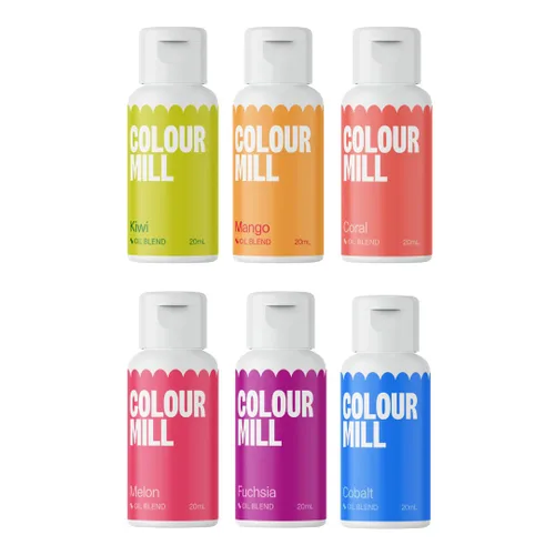 Miniatura 66 de Colour Mill Colorante para alimentos a base de aceite, 0.68 onzas líquidas (20 ml), rojo rosado