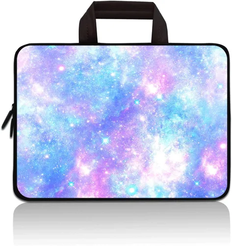Miniatura 7 de Funda universal para tablet infantil de 7 a 9 pulgadas, a prueba de golpes, de neopreno, con asa con cremallera, portátil, compatible con Apple iPad