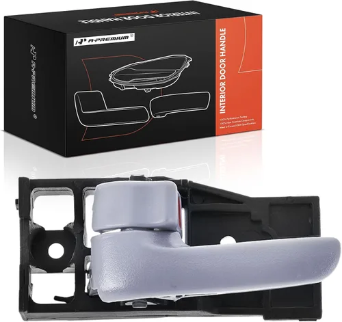 A-Premium Manija de puerta interior delantera izquierda del lado del conductor compatible con Toyota Tundra 2000-2006 Pastilla de cabina