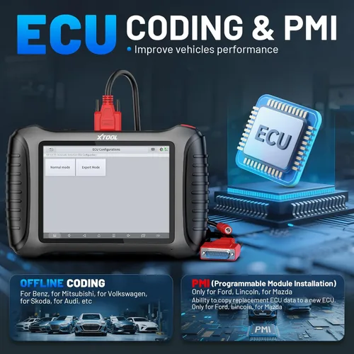Miniatura 5 de XTOOL IP900 Herramienta de escaneo bidireccional Versión 2026 mejorada del escáner D7, herramienta de diagnóstico escáner OBD2, codificación ECU