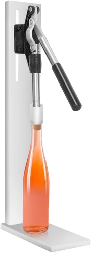 Máquina de tapón de botella de vino de presión manual de acero inoxidable, tapón manual de presión manual, tapón de botella de vino de corcho,