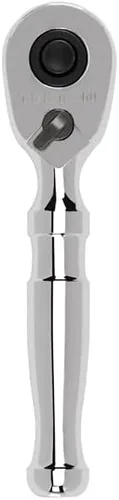 TEKTON Trinquete rechoncho de liberación rápida de 3/8 pulgadas x 4-1/2 pulgadas | SRH11104
