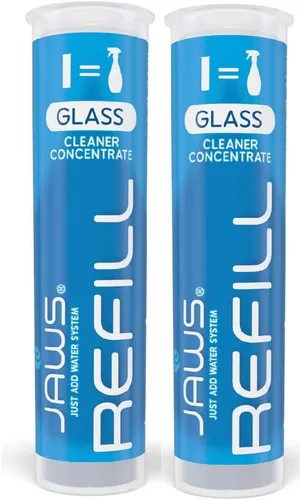Miniatura 7 de JAWS Glass Cleaner Kit with 2 Refill Pods - Streak-Free, Ammonia-Free for Crystal-Clear Windows, Mirrors, and TV Screens. Eliminates Fingerprints