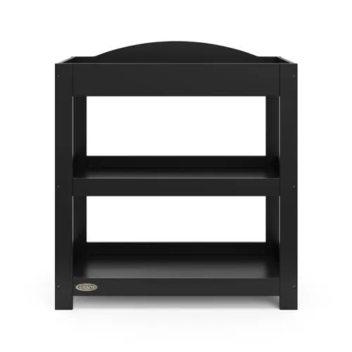 Miniatura 8 de Graco Cambiador personalizable con cambiador resistente al agua (negro) – Cabecera moderna personalizable plana o clásica arqueada, cambiador