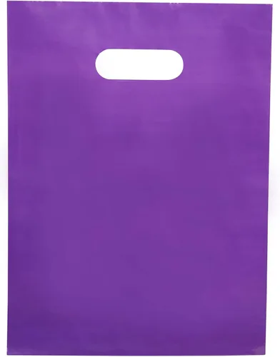Miniatura 24 de Choice Marts - 100 bolsas de 1.5 mil de grosor, 9 x 12 pulgadas, bolsas de agradecimiento con asas extragruesas perfectas para mercancía, pequeñas