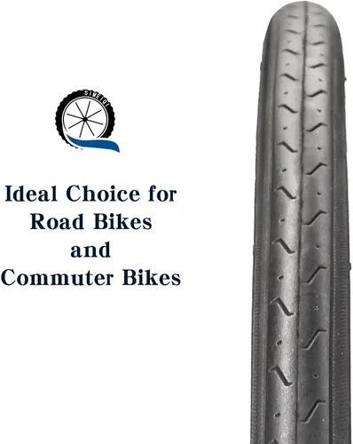 Miniatura 2 de Paquete de 2 neumáticos de bicicleta 700 x 23C 700 x 25C 700 x 28C 700 x 35C par de neumáticos de bicicleta de carretera 60 TPI o 30 TPI neumáticos