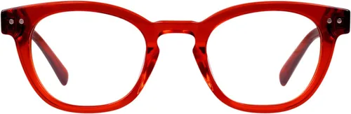 Miniatura 13 de eyebobs - Waylaid Gafas de lectura tradicionales y azules de primera calidad Marco redondo para caras promedio