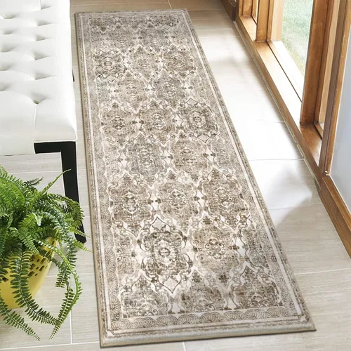 Miniatura 45 de Vaukki - Alfombra de pasillo, suave y peluda, alfombra antideslizante lavable, para lavandería, cocina, granja, baño, entrada y dormitorio
