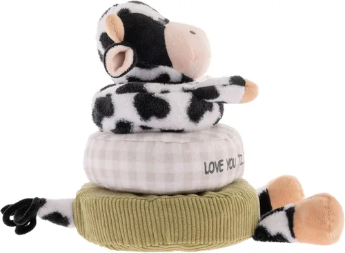 Miniatura 2 de Stephen Joseph, Peluche apilable y anidable, juguete de aprendizaje de anillos apilables para bebé, juguete sensorial para el desarrollo del bebé