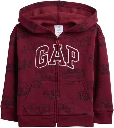 Miniatura 7 de GAP - Sudadera con capucha y cremallera completa para bebés varones, con logotipo de Playtime Favorites