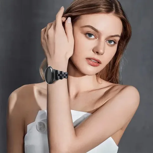 Miniatura 5 de Compatible con Google Pixel Watch 4 3 1.614 in/Pixel Watch 2 1 bandas para mujer, elegante pulsera de resina de repuesto ajustable