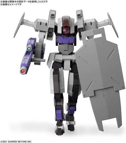 Miniatura 4 de Bandai Hobby - AMAIM Warrior at the Borderline - #12 Brady Fox HG 1/72 Model Kit