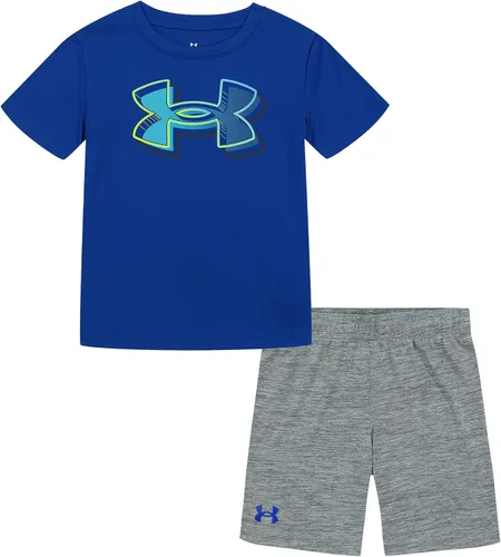 Miniatura 97 de Under Armour baby-girls Ua Terrazzo Leopard Heart SetShort Set