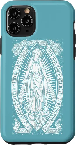 Miniatura 26 de Funda para iPhone 11 Blessed Virgin Mary Vintage Catolic María