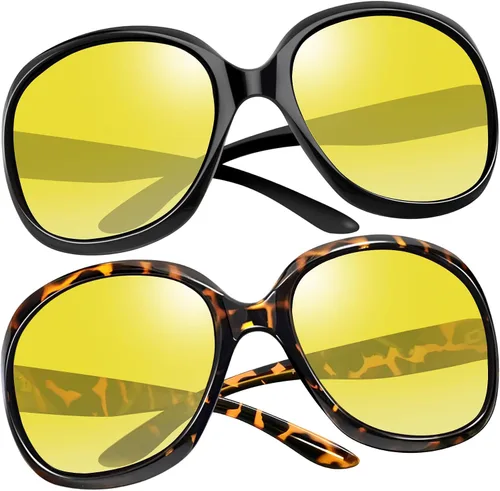 Miniatura 64 de Joopin Lentes de sol de gran tamaño para mujer, polarizados, grandes, para conducción, protección UV, grandes sombras