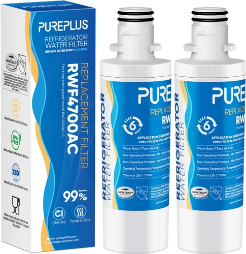 Miniatura 9 de PUREPLUS ADQ747935 Certificado NSF 53&42 Repuesto para LT1000P LT1000 Kenmore Elite 9980 LT1000PC, MDJ64844601 ADQ74793501, LMXS28626S, LFXS26973S