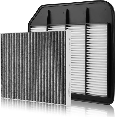 Miniatura 60 de Kit de filtro de aire de motor y de cabina Forccord Compatible con Honda Civic 1.5L 2016 2017 2018 2019 2020 2021 Filtro de cabina de carbón