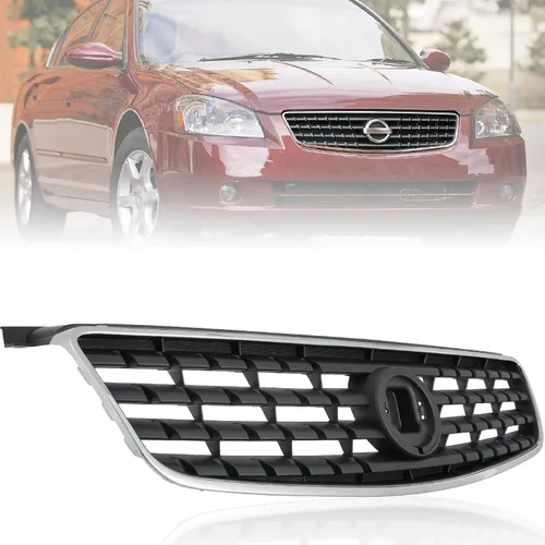 Miniatura 12 de CarPartsDepot Parrilla Rejilla Compatible con Nissan Altima (2002-2004 Altima de 4 Puertas)