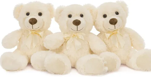 Miniatura 21 de MaoGoLan Paquete de osos de peluche para baby shower, 12 paquetes de pequeños osos de peluche en oferta, osos de peluche pequeños de 13.5" de felpa