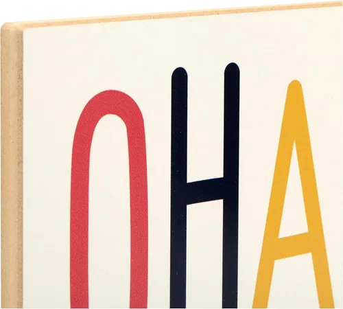 Miniatura 4 de Open Road Brands Disney Lilo and Stitch - Arte de pared de madera Ohana Means Family, letrero grande de Lilo y Stitch para decoración del hogar