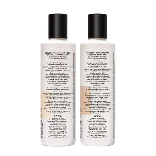Miniatura 2 de SEEN Paquete de champú y acondicionador, perfumado, juego de cuidado del cabello no comedogénico, desarrollado por dermatólogos, seguro para pieles