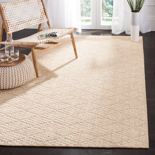 Miniatura 10 de SAFAVIEH Palm Beach Collection - Alfombra para pasillo, 2 pies 3 pulgadas x 10 pies, color beige y beige, diseño de sisal, no desprende pelusa