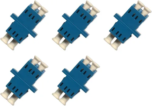 Miniatura 3 de Ultra Spec Cables Adaptador/acoplador de cable de fibra óptica LC-LC dúplex multimodo 5