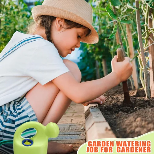 Miniatura 5 de Lunmon 6 regaderas de plástico para niños, mini regaderas a granel para niños pequeños, flores, jardín, arena, playa, juguete, herramientas