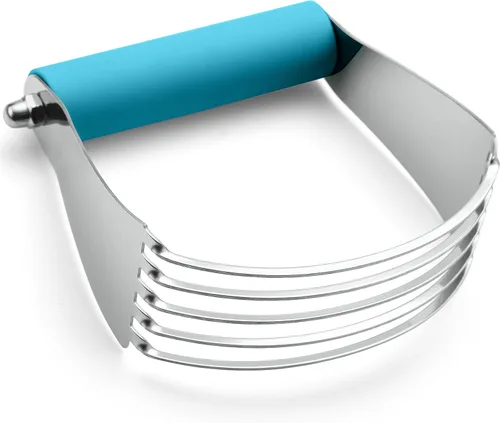 Miniatura 14 de Spring Chef Mezclador de Masa de Tamaño Mediano para Hornear, Herramienta Cortadora de Masa de Acero Inoxidable, Herramienta Manual de Cortador