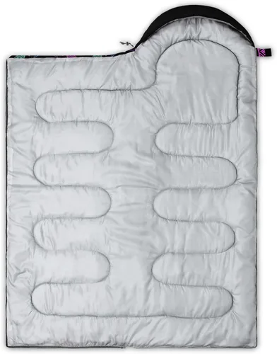 Miniatura 2 de HOSIMA Saco de dormir bohemio con diseño de mariposa para adultos, para clima frío y clima cálido, saco de dormir para niños, para camping