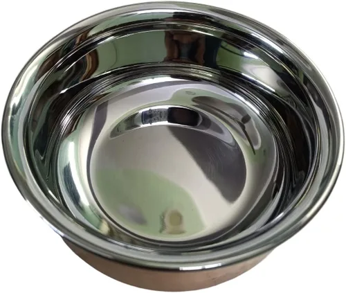 Miniatura 5 de Bona fide cuenco de cobre para servir, vajilla de cobre de 8 pulgadas de diámetro, 27.1 fl oz de cobre con tapa, plato para servir tazón pequeño