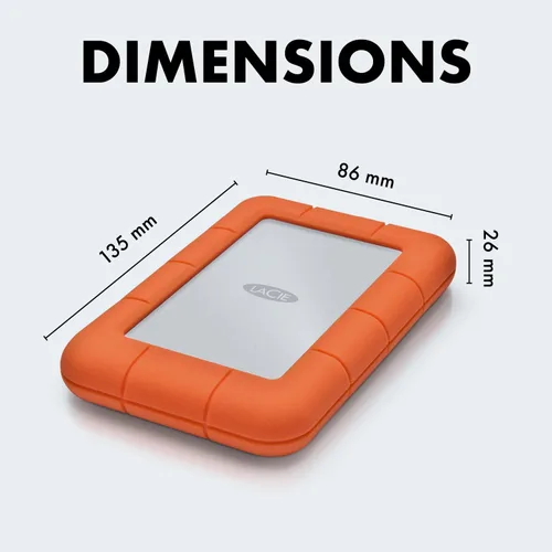 Miniatura 9 de Mini disco disco duro portátil LaCie Rugged USB 3.0