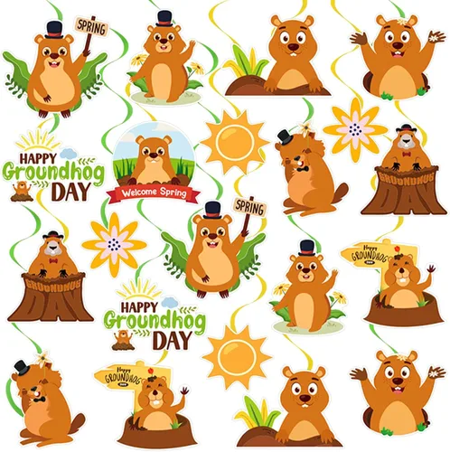 Miniatura 11 de 40 decoraciones de remolinos colgantes de Pascua, huevos de Pascua, remolinos colgantes para techo, decoraciones de papel de aluminio
