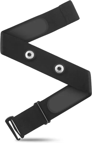 COOSPO Correa de repuesto para monitor de frecuencia cardíaca, correa suave compatible con Wahoo Tickr/Polar H7/Garmin HRM-Dual/moofit/XOSS/Power