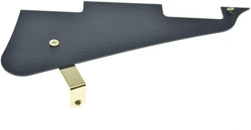 Miniatura 10 de KAISH Golpeador de guitarra LP anodizado de aluminio negro con soporte de acero inoxidable negro y tornillos de montaje de acero para USA Les Paul
